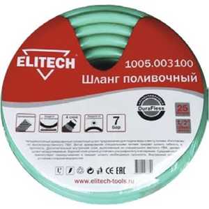 

Шланг Elitech 1/2'' (12мм) 25м (1005.003100), 1/2" (12мм) 25м (1005.003100)