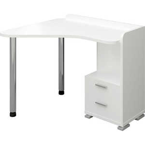 Стол компьютерный МЭРДЭС СКМ-55 БЕ-ПРАВ стол для ноутбука unistor teddy с регулируемой высотой