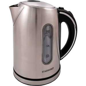 Чайник электрический StarWind SKS4210 серебристый матовый - фото 1