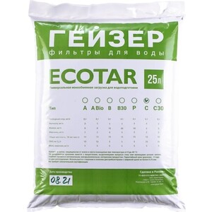 Гейзер Экотар С, мешок 25л (40082) тантум верде спрей для местного применения дозированный 0 255 мг доза фл 30мл