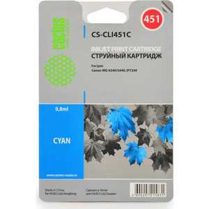 

Картридж Cactus CLI-451C (CS-CLI451C), CLI-451C (CS-CLI451C)