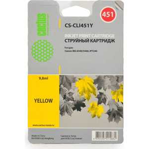 

Картридж Cactus CLI-451Y (CS-CLI451Y), CLI-451Y (CS-CLI451Y)