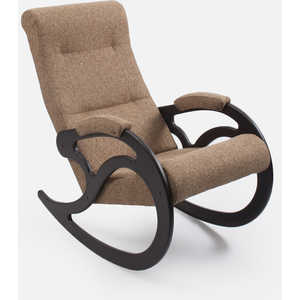 Кресло-качалка Мебель Импэкс МИ модель 5 венге, каркас венге,обивка Malta 03А