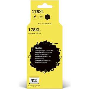 

Картридж T2 CB322HE №178XL (IC-H322), CB322HE №178XL (IC-H322)