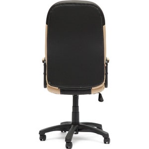 Кресло офисное TetChair TWISTER кож/зам черный/бежевый 36-6/36-34