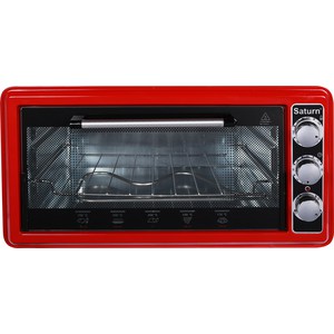 Мини-печь Saturn ST-EC1077 Red