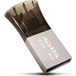 

Флеш накопитель ADATA 8GB DashDrive UC330 OTG USB 2.0/MicroUSB Серебро/Черный (AUC330-8G-RBK), 8GB DashDrive UC330 OTG USB 2.0/MicroUSB Серебро/Черный (AUC330-8G-RBK)