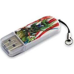 

Флеш накопитель Verbatim 16GB Mini Tattoo Edition USB 2.0 Дракон (49888), 16GB Mini Tattoo Edition USB 2.0 Дракон (49888)