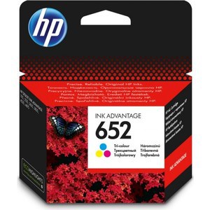 Картридж HP №652 Tri-colour (F6V24AE) картридж для hp deskjet ink advantage 1115 2135 3635 3785 3835 4675 5275 t2