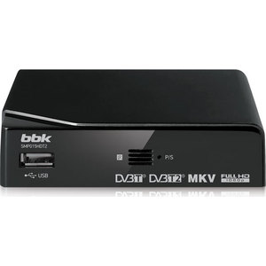 

Тюнер DVB-T2 BBK SMP015HDT2 dark grey, SMP015HDT2 dark grey