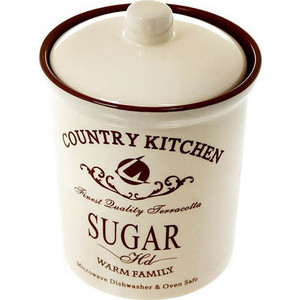 

Банка для сыпучих продуктов (средняя) Terracotta Кухня в стиле Кантри (TLY301-3-CK-AL), Кухня в стиле Кантри (TLY301-3-CK-AL)