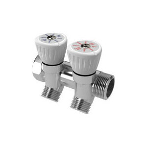 

Коллектор ROYAL Thermo с регулировочными вентилями 3/4''x1/2'' 3 выхода (RTO 62003), с регулировочными вентилями 3/4"x1/2" 3 выхода (RTO 62003)