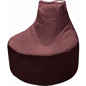 Кресло мешок Пазитифчик Бмо12 бордовый - фото 1