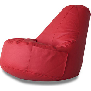 Кресло-мешок DreamBag Comfort cherry (экокожа) матрас soft comfort bl8 120х190 см высота 24 см чехол трикотаж