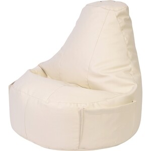 Кресло-мешок DreamBag Comfort creme (экокожа) матрас soft comfort bl8 140х190 см высота 24 см чехол трикотаж