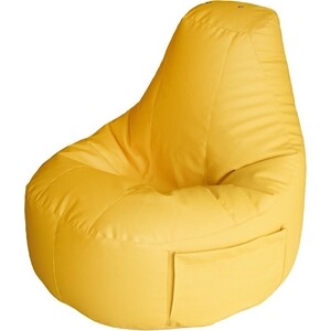 Кресло-мешок DreamBag Comfort gold (экокожа) кресло мешок dreambag голубая экокожа 3xl 150x110