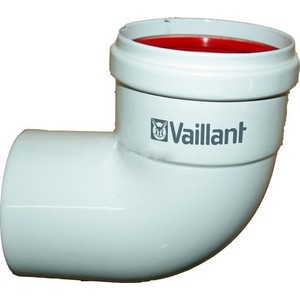 Отвод Vaillant 90 град DN 80 с уплотнением из силикона
