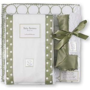 

Подарочный набор SwaddleDesigns для новорожденного Gift Set Sage Mod on WH (SD-022S-G), для новорожденного Gift Set Sage Mod on WH (SD-022S-G)