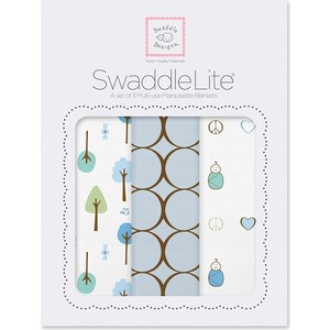

Набор пеленок SwaddleDesigns SwaddleLite Cute and Calm Pastel Blue (SD-441PB), SwaddleLite Cute and Calm Pastel Blue (SD-441PB)
