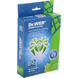 

Антивирус Dr.Web Mobile Security 2 устройства/2 года (BHM-AA-24M-2-A3), Mobile Security 2 устройства/2 года (BHM-AA-24M-2-A3)