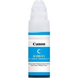 Чернила Canon GI-490C (0664C001) чернила алкогольные nuance 25 инкарнадин