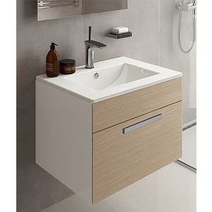 фото Раковина мебельная sanita luxe quadro 60 белый (qdr60slwb01)