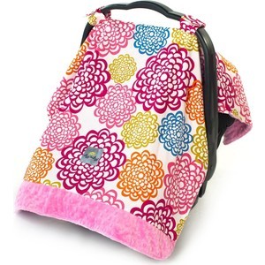 

Накидка Itzy Ritzy Fresh Bloom with Pink Minky (CAN8067), Fresh Bloom with Pink Minky (CAN8067)