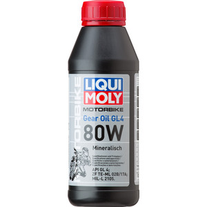 Трансмиссионное масло Liqui Moly Motorrad Gear Oil 80W GL-4 0.5 л 7587