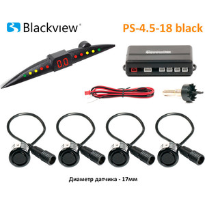 все цены на Парктроник Blackview PS-4.5-18 BLACK онлайн