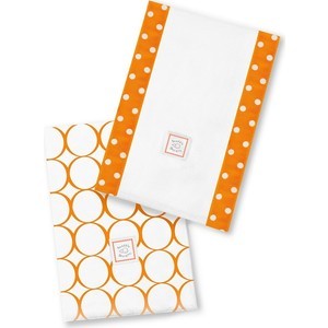 

Полотенчики SwaddleDesigns Baby Burpie Set Orange Mod (SD-023O), Baby Burpie Set Orange Mod (SD-023O)