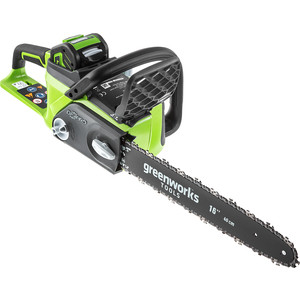 

Электропила аккумуляторная GreenWorks GD40CS40 0, GD40CS40 0