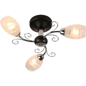 

Потолочная люстра IDLamp 846/3PF-Blackchrome, 846/3PF-Blackchrome