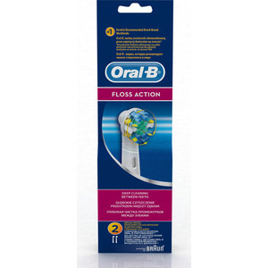 фото Насадка для зубной щетки braun oral-b floss action (2 шт) eb 25-2