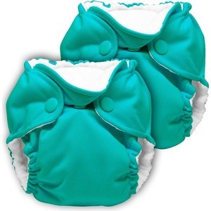 Многоразовый подгузник Kanga Care для новорожденных Lil Joey 2 шт. Peacock (661799592710)