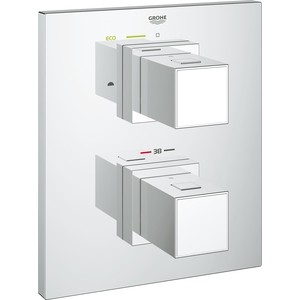 

Термостат для ванны Grohe Grohtherm Cube с механизмом (19958000, 35500000), Grohtherm Cube с механизмом (19958000, 35500000)