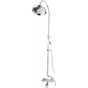 Душевая система Cezares Golf со смесителем для ванны, верхним и ручным душем (Golf-CVD-01)