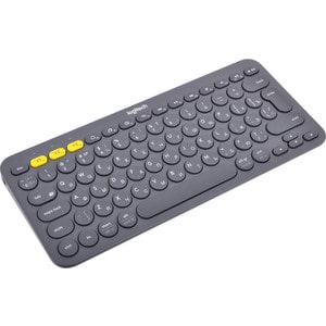 Клавиатура Logitech Bluetooth Multi-Device K380 Dark Grey (920-007584) Bluetooth Multi-Device K380 Dark Grey (920-007584) - фото 1