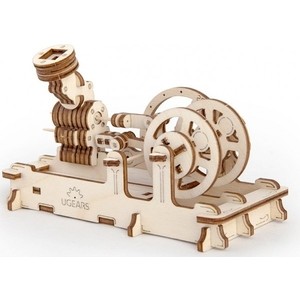 

Конструктор 3D-пазл Ugears Пневматический двигатель (70009), Пневматический двигатель (70009)