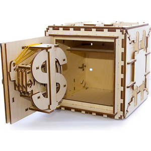 

Конструктор 3D-пазл Ugears Сейф (70011), Сейф (70011)