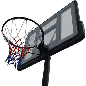 фото Баскетбольная мобильная стойка dfc stand44pvc3 110x75 см с раздвижной регулировкой (stand 4pvc3)