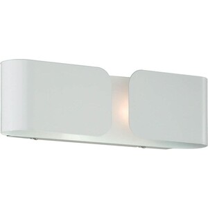 фото Настенный светильник ideal lux clip ap2 mini bianco