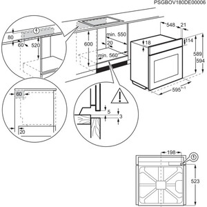 Духовой шкаф electrolux opea2550r