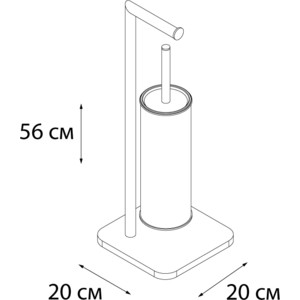 фото Стойка для туалета fixsen (fx-421)