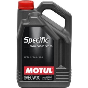 Моторное масло MOTUL Specific 506 01 / 506 00 / 503 00 0W-30 5 л