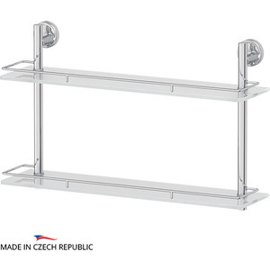 

Полка стеклянная FBS Ellea 2-х ярусная 60 см, хром (ELL 065), Ellea 2-х ярусная 60 см, хром (ELL 065)