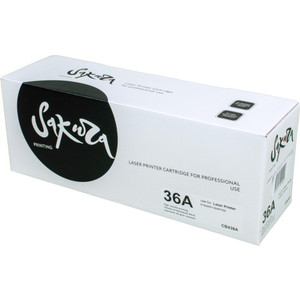 Картридж Sakura CB436A картридж для лазерного принтера hp 36a cb436a оригинал
