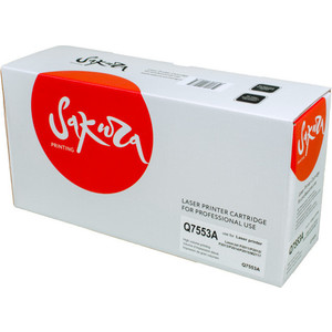 Картридж Sakura Q7553A картридж nv print q7553a для нewlett packard lj p2014 p2015 m2727 3000k