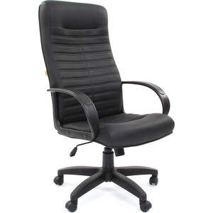 Офисное кресло Chairman 480 LT экопремиум черный офисное кресло chairman 405 экопремиум черное
