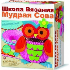 

4M Школа вязания Мудрая Сова (00-02764), Школа вязания Мудрая Сова (00-02764)