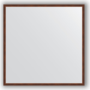 фото Зеркало в багетной раме evoform definite 68x68 см, орех 22 мм (by 0654)